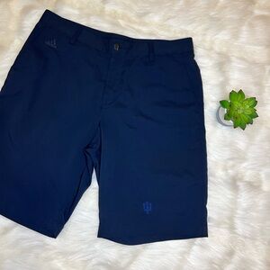 Adidas | Men’s Indiana IU logo Golf Shorts Navy 34